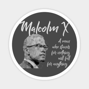 Malcolm X quote Magnet